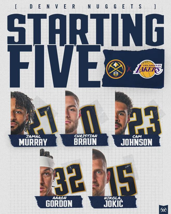 湖人加时险胜掘金 东契奇约基奇三双对决引爆西