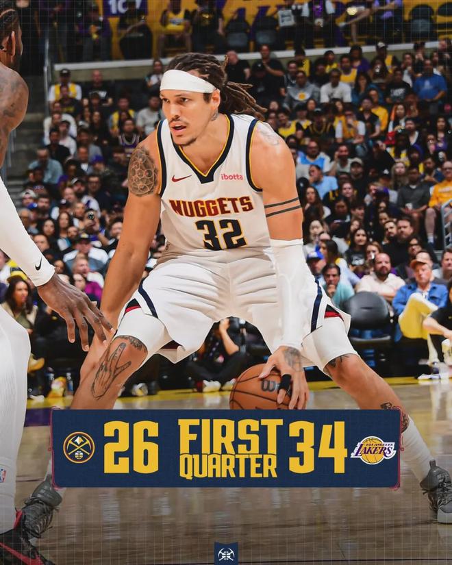 湖人加时险胜掘金 东契奇约基奇三双对决引爆西